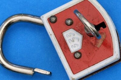 HRMS Offboarding Data Security - Padlock